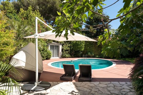Cadre privilégié au Cap d’Antibes, proche plage Keller, vue mer et montagnes