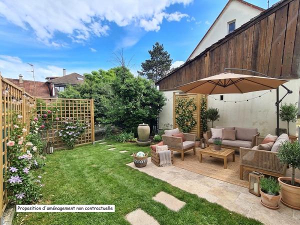 Maison 90m², 3 chambres et jardin