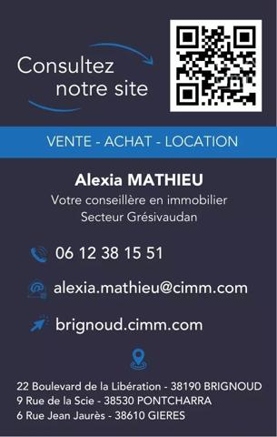 ✨ À découvrir sans tarder : charmant T2 en duplex rénové au cœur de Valgelon-La Rochette ! ✨
