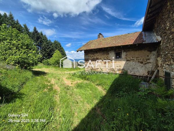 Corps de Ferme terrain sans vis à vis +puits d'eau
