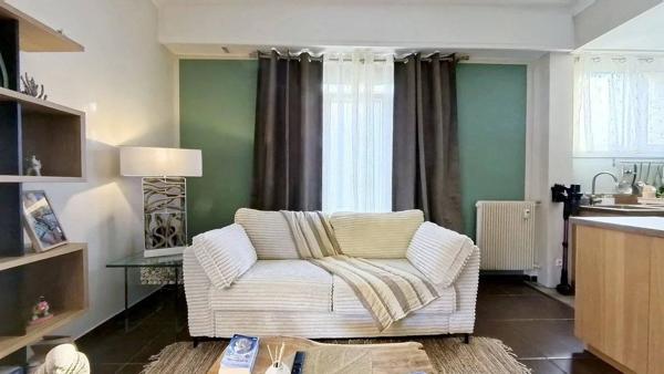 A Vendre 2P: Nice St Sylvestre | 47m² + Terrasse 34m² | Tramway à 5min