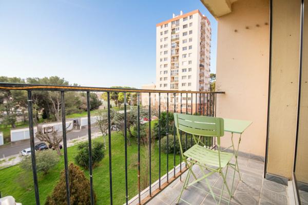 Dernier étage au calme – T3 lumineux avec balcon et stationnement