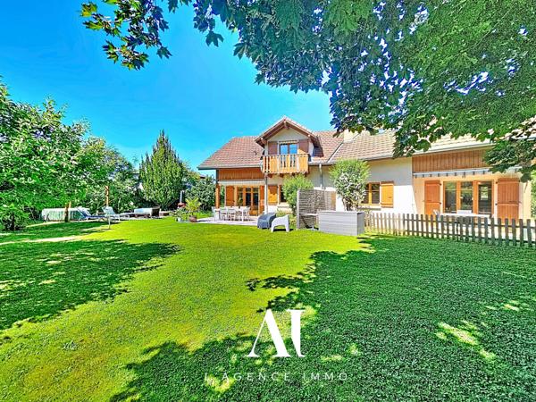 Maison T7 2 logements Jardin véranda sous sol complet 74 580 Malagny