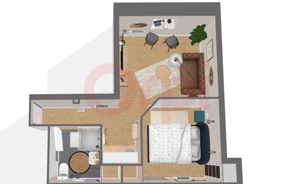 Appartement à vendre    2 pièces • 27 m2 Saclay