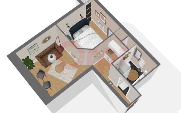 Appartement à vendre    2 pièces • 27 m2 Saclay