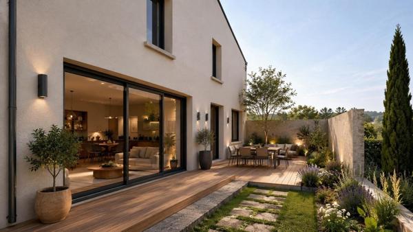 Maison 265m2 avec terrain constructible de +3000m2