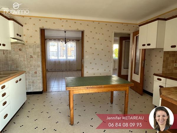 Plain-pied 2/3 chambres au cœur du bourg sur belle parcelle