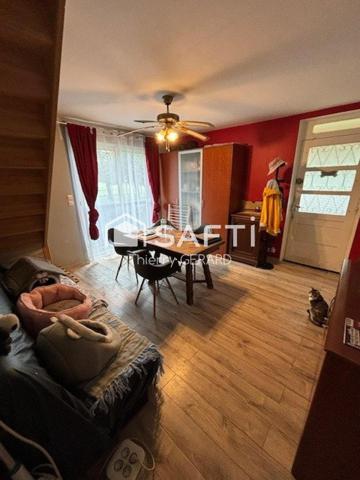 Maison sur sous-sol ,au calme ,dans la commune de champignelles a quelques minutes a pieds du centre du village .