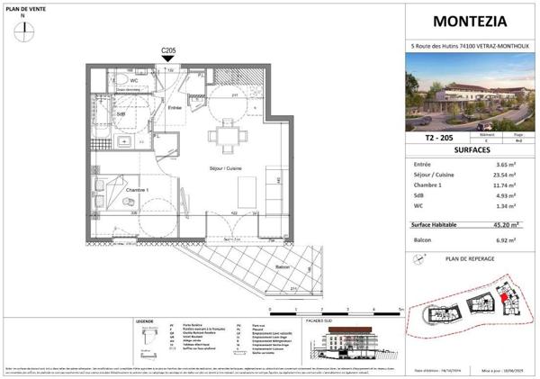 Appartement à vendre 2 pièces 45 m² Vétraz-Monthoux
