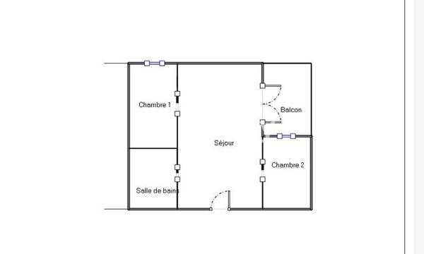 Appartement 3 pièces - 35 m² Exclusivité efficity