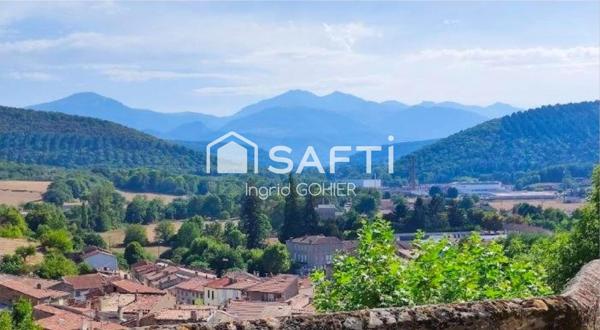Maison neuve de plain-pied, piscine et garage