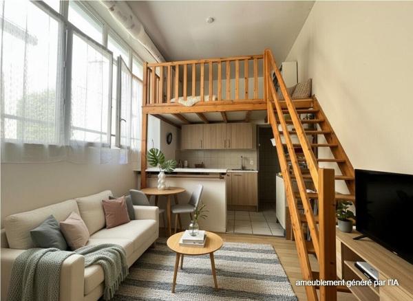 A vendre Appartement T1, au centre-ville de Vannes, charme et emplacement idéal
