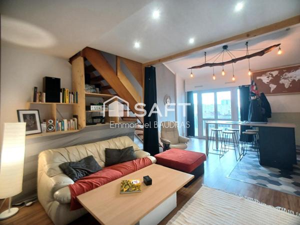 Appartement duplex lumineux