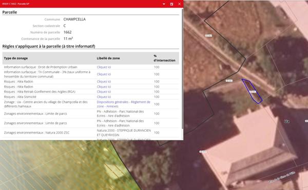 Terrain à vendre de 744,00 m² CHAMPCELLA (05)