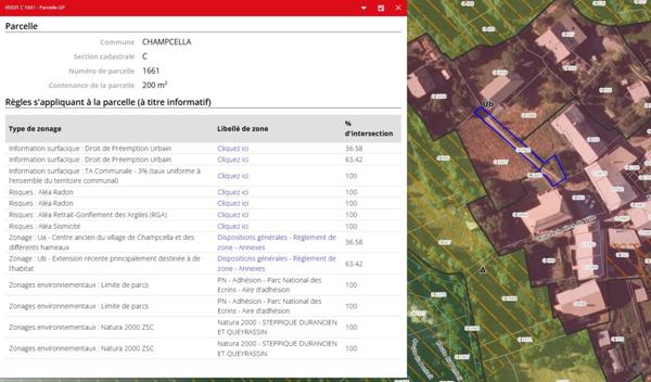 Terrain à vendre de 744,00 m² CHAMPCELLA (05)