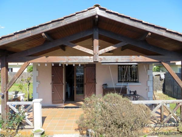 LANTON (secteur CASSY) - maison plain-pied - une chambre et un bureau - dans quartier calme