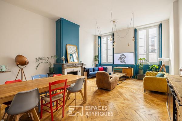 Appartement entièrement rénové par un architecte à quelques pas de la Place Bellecour