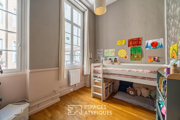 Appartement entièrement rénové par un architecte à quelques pas de la Place Bellecour