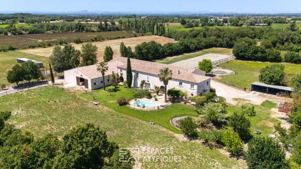 Propriété équestre d’exception au coeur d’une Camargue authentique