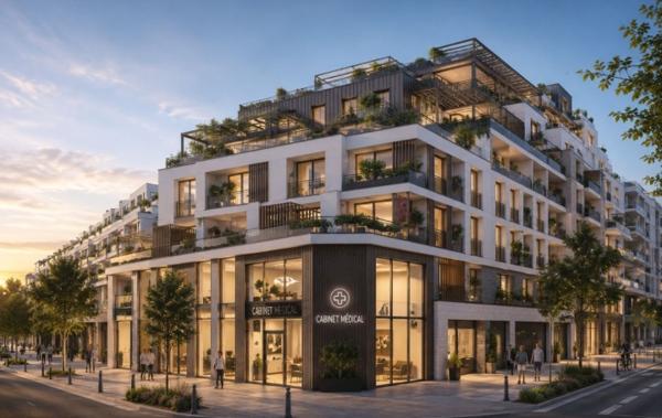Vente Local commercial Cabinet medical neuf Saint-ouen