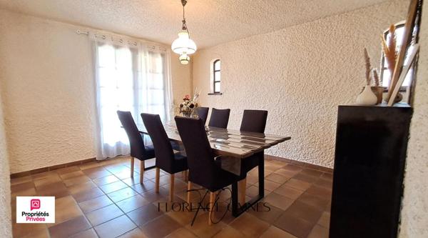 TREBES - Maison familiale - 5 chambres -196 m² avec piscine, grand garage et terrain arboré