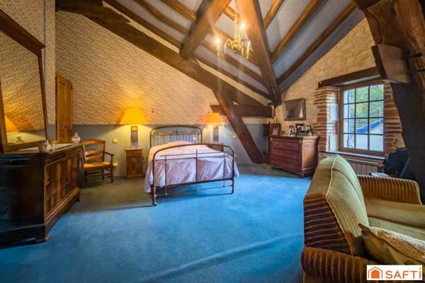 Propriété en pierre 165m2 avec piscine, garages