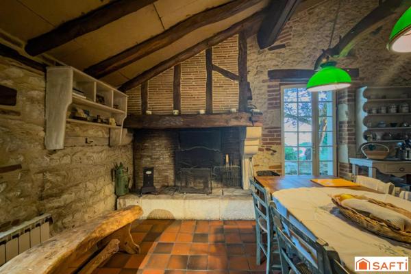 Propriété en pierre 165m2 avec piscine, garages