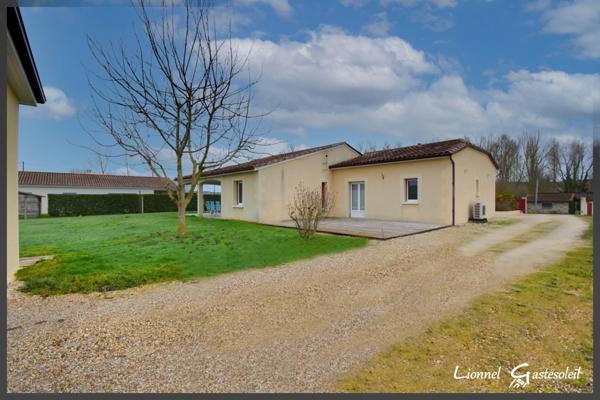 Maison à vendre 3 chambres dans un cadre champêtre à SAINT PIERRE D'EYRAUD (24)