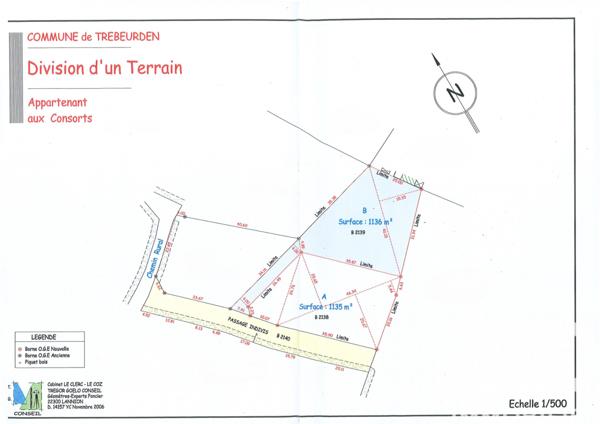 Terrain à vendre 1 136 m² Trébeurden