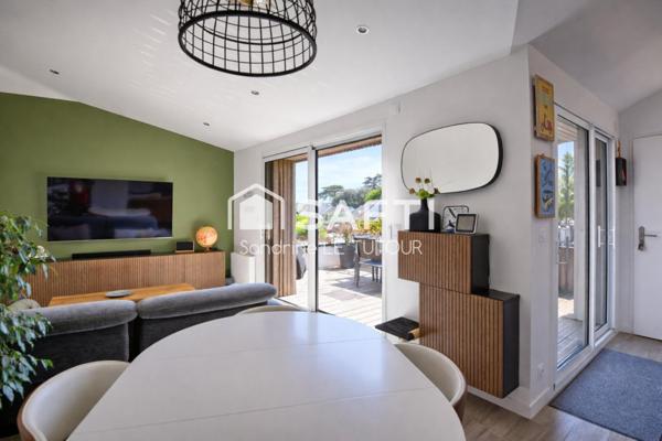Appartement T4 en duplex avec terrasse et garage