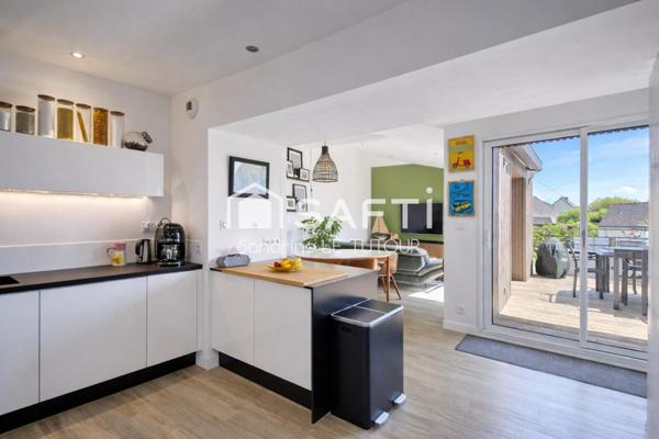 Appartement T4 en duplex avec terrasse et garage