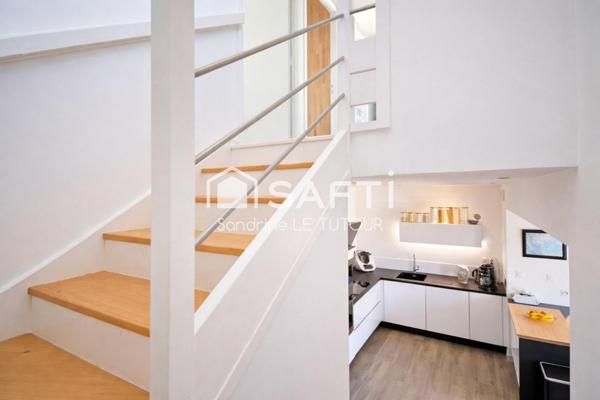 Appartement T4 en duplex avec terrasse et garage