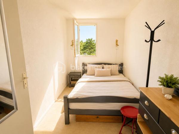 Cet agréable appartement 2 pièces de 22 m2 plus une loggia de 4 m2 bénéficie d’une petite vue sur la mer et d’un environnement privilégié.
Situé au 1er étage avec ascenseur d'une résidence calme et bien entretenue, ce bien offre un accès facilité aux personnes à mobilité réduite (PMR).

Il se compose d’une chambre, d’une salle d’eau, de WC séparés ainsi que d’une cuisine ouverte sur un séjour lumineux. 
Une loggia de 4 m² vient compléter l’espace de vie et constitue un lieu idéal pour profiter des beaux jours.

Une place de parking privative est incluse avec le bien.

Vous apprécierez également sa situation pratique : une supérette est accessible à seulement 2 minutes à pied, tandis que le port, ses commerces, restaurants et animations se trouvent à proximité.

Un pied-à-terre idéal pour les vacances ou un investissement locatif au bord de la mer.