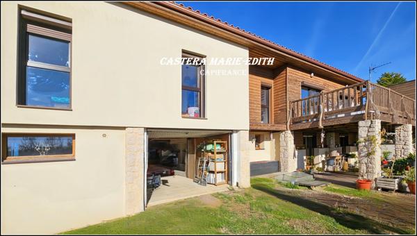Maison 6 Pièces 178 M²+ Garage + jardin - Vue Pyrénées - ORDAN LARROQUE (32)