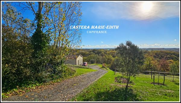 Maison 6 Pièces 178 M²+ Garage + jardin - Vue Pyrénées - ORDAN LARROQUE (32)