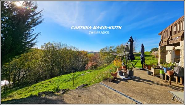 Maison 6 Pièces 178 M²+ Garage + jardin - Vue Pyrénées - ORDAN LARROQUE (32)