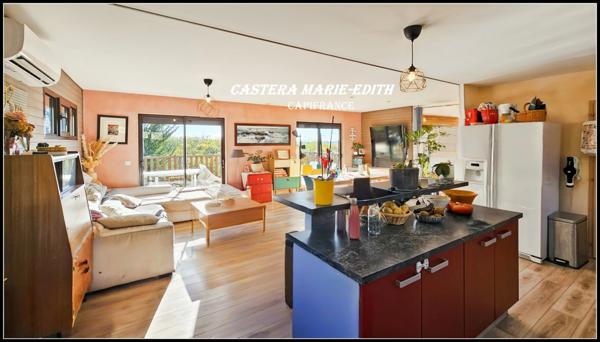 Maison 6 Pièces 178 M²+ Garage + jardin - Vue Pyrénées - ORDAN LARROQUE (32)