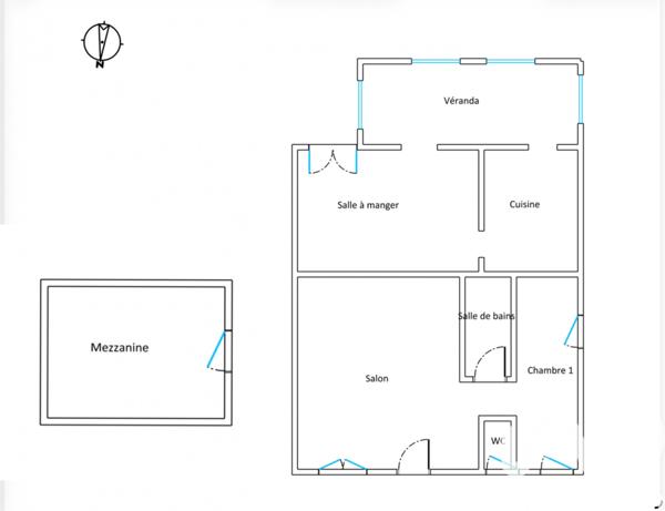 Maison à vendre 4 pièces 87 m² Camiers