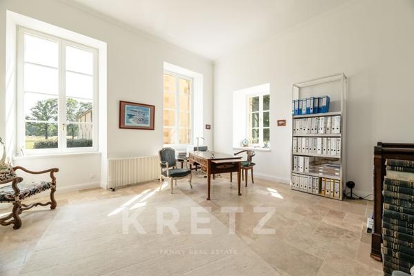 Appartement de 121 m² dans un château  avec terrasse privative