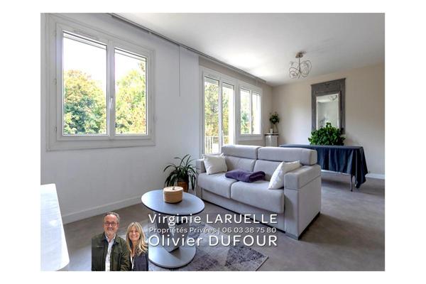 ROUEN Appartement avec balcon 2 chambres cave et place parking + garage