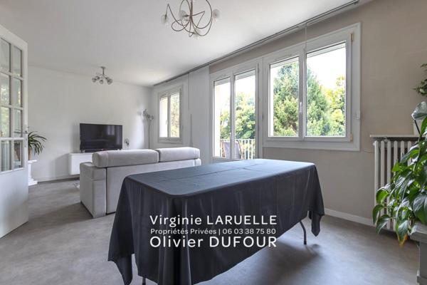 ROUEN Appartement avec balcon 2 chambres cave et place parking + garage