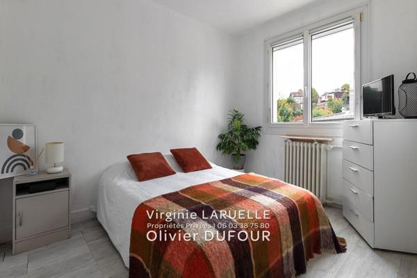 ROUEN Appartement avec balcon 2 chambres cave et place parking + garage