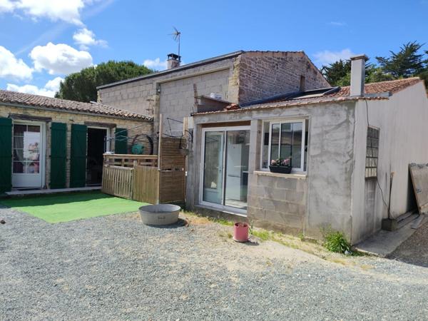 Bien rare sur l'île d'Oléron : authenticité et multiples possibilités d'aménagement