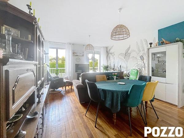 Appartement - T4 - 3 chambres - 1er étage - garage - 2 parkings - Saint-Lo SAINT LO