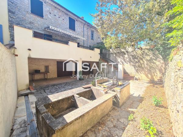 PIGNANS - MAISON DE VILLE 190M2 SUR UNE PARCELLE DE 205M2, GARAGE DE 90M2, TERRASSE, PROCHE DES COMMODITÉS