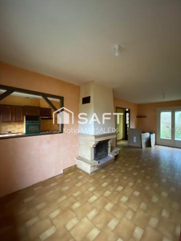 Maison sur sous-sol avec jardin de 2 587m²