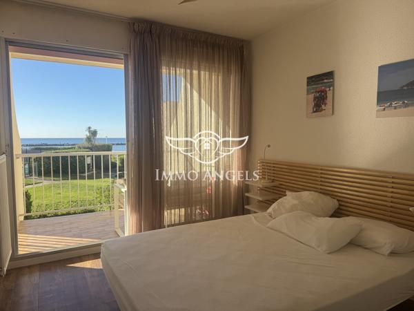 Palavas-les-Flots — T2 première ligne, vue mer, loggia de 11,5 m², parking, DPE C