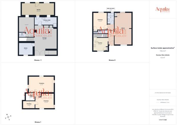 Bron - 196m² utiles -Maison de charme des années 1920