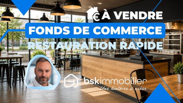 À saisir : fonds de commerce exploité sous enseigne nationale reconnue, bénéficiant d'une excellente notoriété et d'une activité rentable avec un chiffre d'affaires d'environ 836 000 €.

Implanté sur un emplacement premium, l'établissement dispose d'un modèle économique performant avec une forte part d'activité réalisée en vente à emporter et livraison (75 % du CA), tout en offrant également un espace d'accueil avec terrasse fermée de 26 places assises.

Les points forts :

✔ Enseigne nationale reconnue
✔ Chiffre d'affaires : environ 836 K€
✔ Loyer : 1 622 € HT / mois
✔ Équipe en place et autonome
✔ Accompagnement du vendeur pendant 1 mois
✔ Activité structurée et immédiatement opérationnelle
✔ Aucune connaissance spécifique du secteur requise
✔ Idéal investisseur ou acquéreur recherchant une affaire déjà performante

Possibilité également d'acquérir un second établissement sous la même enseigne, situé dans une commune voisine, offrant une opportunité de développement rapide et de mutualisation.

Prix de vente :
• Établissement principal : 566 800 € FAI
• Second établissement : 130 800 € FAI
• Ensemble des deux établissements : 650 000 € FAI

Dossier complet et informations complémentaires disponibles après échange. Confidentialité demandée.
