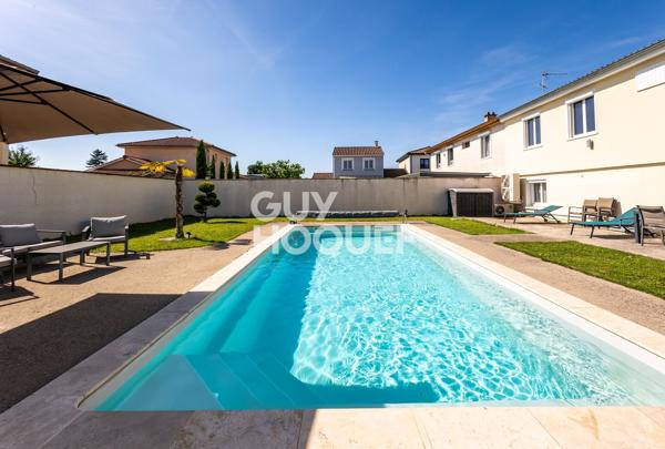Belle maison avec piscine au calme